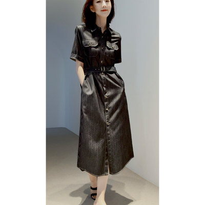 春夏真丝棉轻薄亲肤连衣裙套装