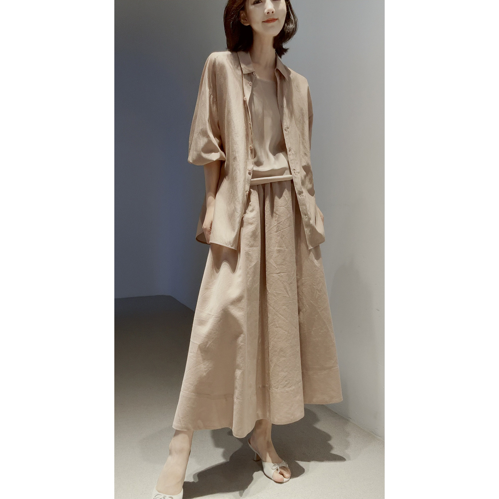 26新"棉丝柯根"系/ 禾同款同料【轻盈/透气/质感】朦胧仙透の女神