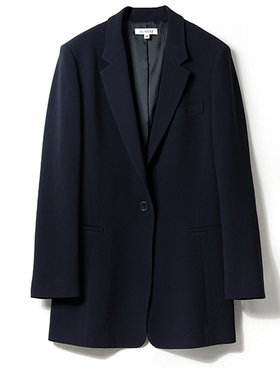 戎美【WT1224776】日产料 82%三醋 柔软好型 一粒扣/中长款外套