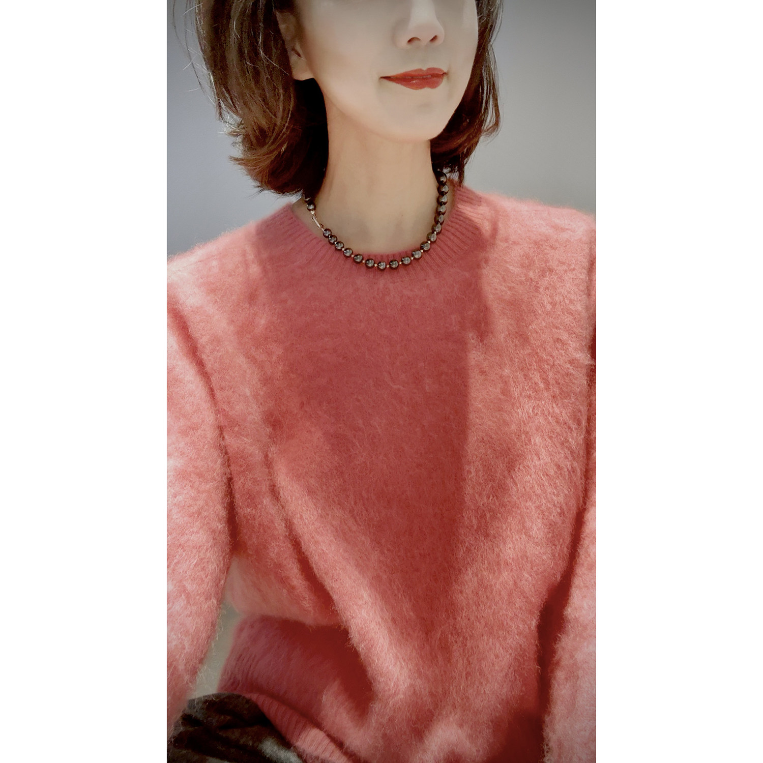 26新 软糖小皮草【羊毛羊绒_拉绒230g/软糯糯/减龄显白】针织套衫,女装/女士精品,毛针织衫,淘宝优惠券,粉丝福利购,淘宝优惠卷