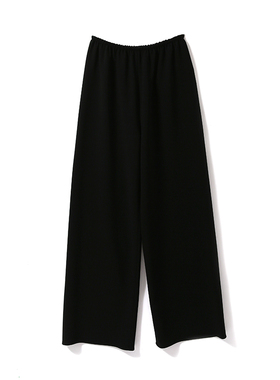 -【KZ0410461】日本三醋酸 垂坠高挑 重磅垂感阔腿裤松紧腰显腿长