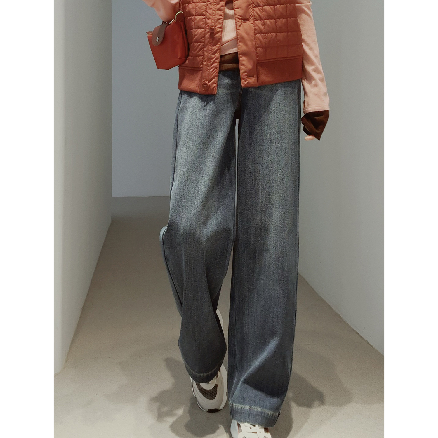 棉内绒四面弹垂软Lem@ire/香蕉裤