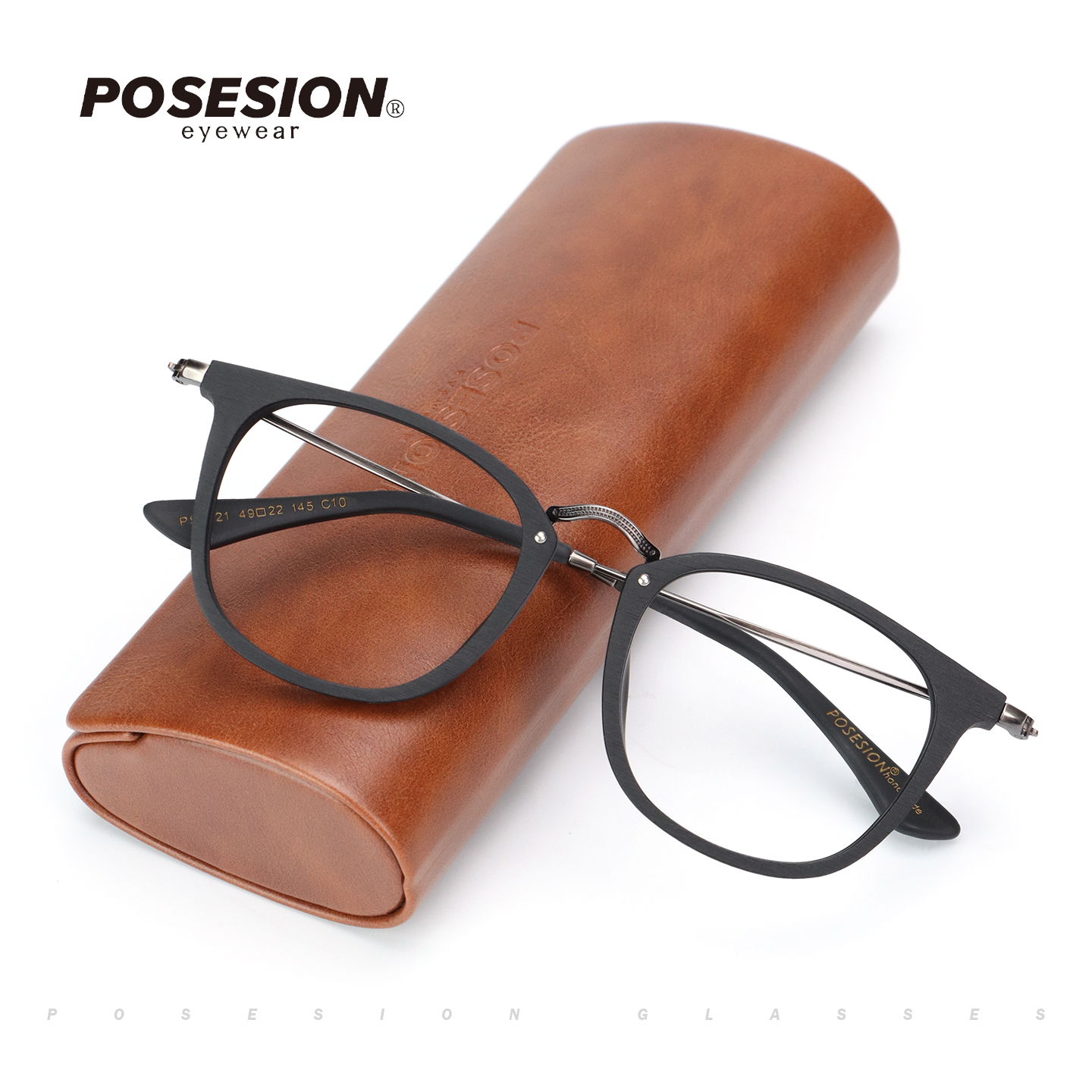 Posesion板材小脸款架个性眼镜框