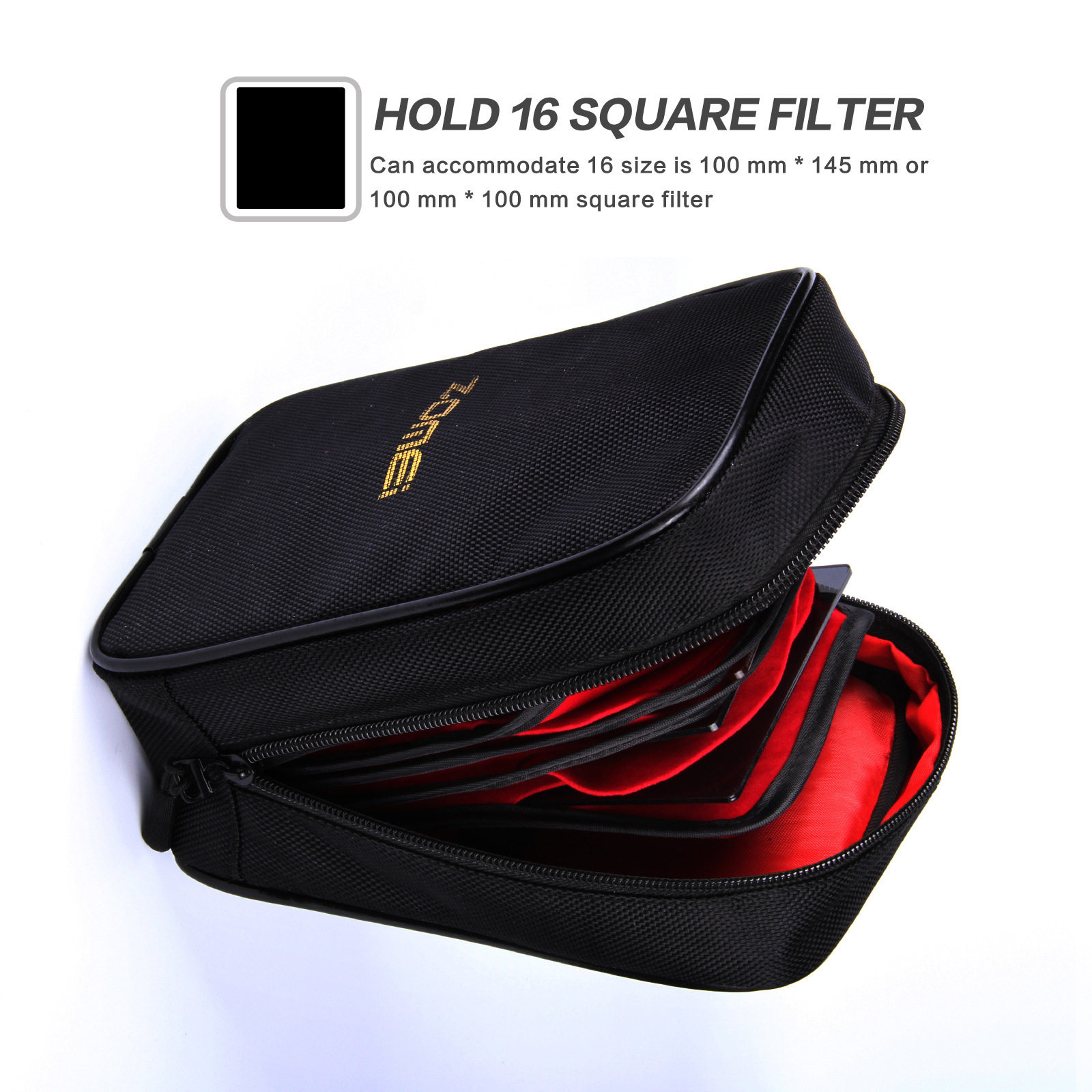 ZoMei 16 PCS detachable liner square bracket ring filter bag