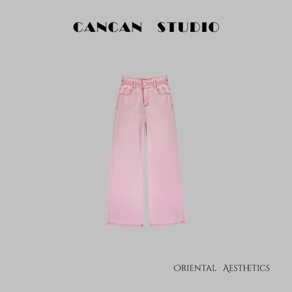 CANCAN STUDIO-新中式原创设计搭配牛仔裤N0717