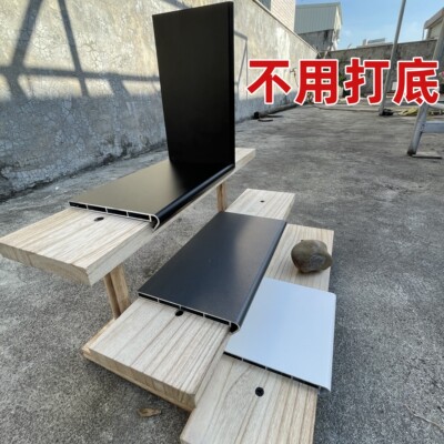 不用木板打底铝合金防水门窗套线