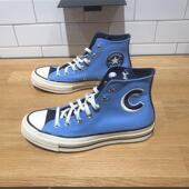 CONVERSE匡威1970S 3D刺绣大C字母撞色男女高帮休闲帆布鞋 A06195C