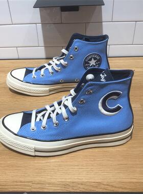 CONVERSE匡威1970S 3D刺绣大C字母撞色男女高帮休闲帆布鞋A06195C