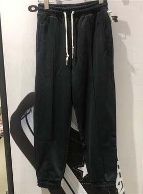 Converse匡威春秋女子针织运动休闲收口小脚长裤卫裤10022965-A03