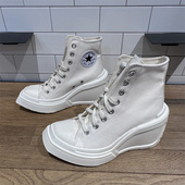 CONVERSE匡威Chuck70经典 厚底增高女子休闲高帮坡跟帆布鞋 A06479C