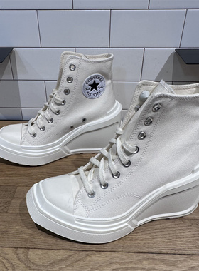 CONVERSE匡威Chuck70经典厚底增高女子休闲高帮坡跟帆布鞋A06479C