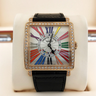 全新法兰克穆勒女表正品原镶钻6002M玫瑰金法穆兰手表女神腕表