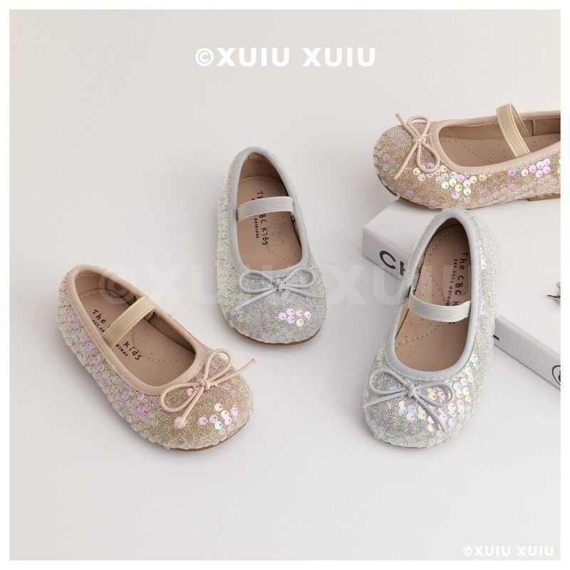 CBC『小美人鱼』炫彩亮片公主鞋