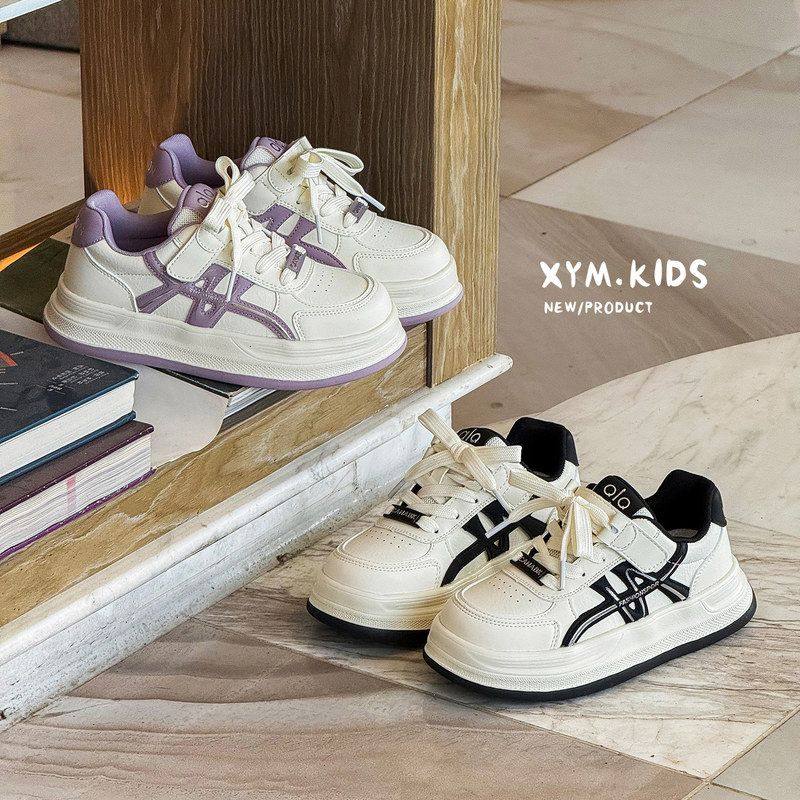 2026年春季新款童鞋中大童板鞋青少年运动鞋休闲百搭男女童小白鞋,童鞋/婴儿鞋/亲子鞋,板鞋,淘宝优惠券,粉丝福利购,淘宝优惠卷
