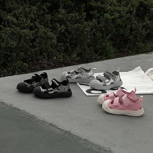 THE CBC KIDS「山系凉鞋」儿童机能鞋包头防撞包跟稳足男女童高端