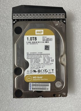西数WD/西部数据1TB企业级硬盘WD1005FBYZ 1T金盘128M 7200转