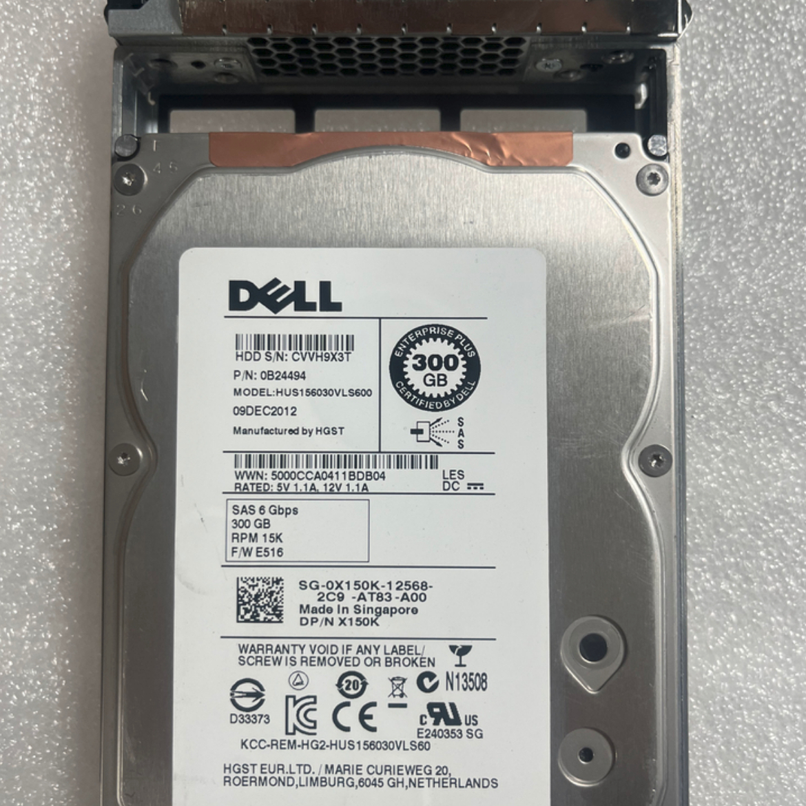 HUS156030VLS600DELL硬盘