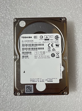 Toshiba/东芝 AL14SEB060N 0通电拆机 600G 10K SAS12G服务器硬盘