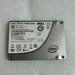 DELL戴尔 0334TT 480G SATA固态硬盘 intel英特尔S3500  MLC SSD