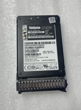 联想 4XB7A17065 02JG491 SSD 6.4T 12G 2.5寸 SAS硬盘