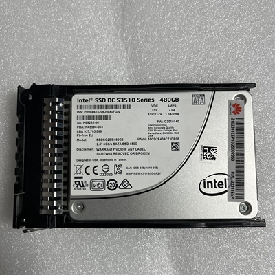 Huawei/英特尔 SSD S3510 480G 02311EEP SSDSC2BB480G6 固态硬盘