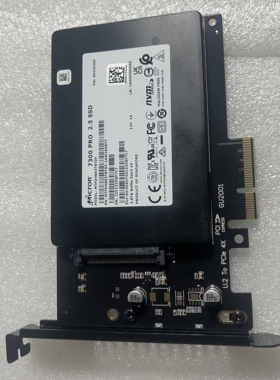 Micron/镁光7300PRO 3.8T U.2 NVME2.5SSD固态硬盘MTFDHBE3T8TDF