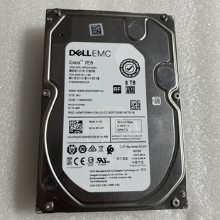 ST8000NM012A 0F4JXT 7.2K 3.5服务器硬盘 戴尔DELL SATA EMC