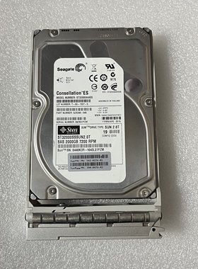 原装SUN 542-0274-01 2TB硬盘 3.5 7.2K SAS HDD 390-0476-02-03