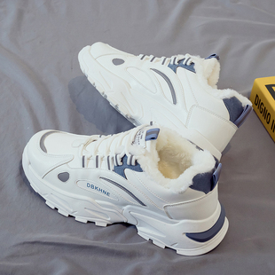 新款 板鞋 休闲运动老爹潮鞋 百搭加绒保暖棉鞋 潮流增高男鞋 2024夏季