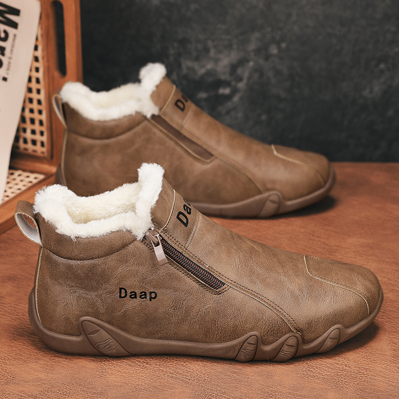 保暖运动户外冬季男鞋爵浪加绒