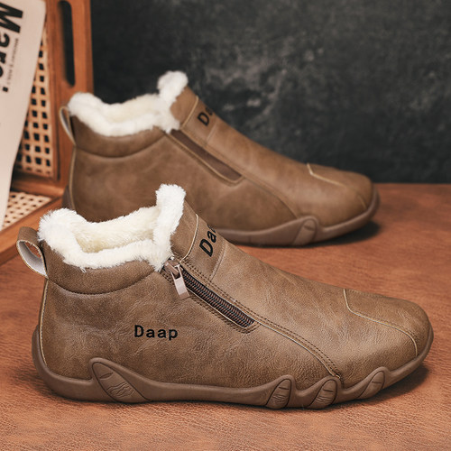 保暖运动户外冬季男鞋爵浪加绒