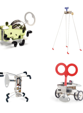 Kikkerland 美国创意发条玩具 趣味解压搞怪机械模型儿童设计礼物