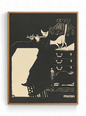 音乐演奏黑白版画小提琴吉他钢琴笛 瓦洛东 旁白VoiceOver装饰画