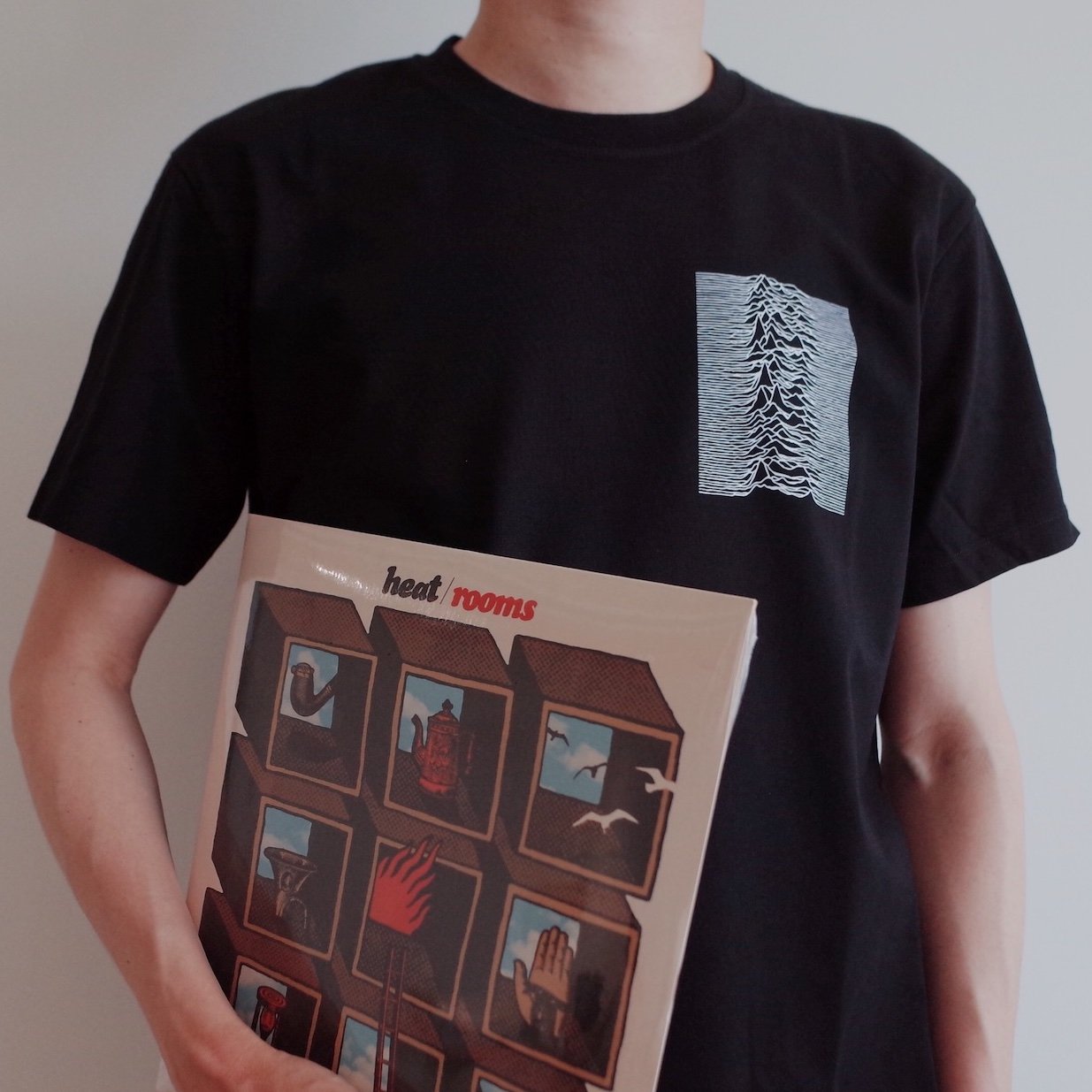 joy division 脉冲星波形图 旁白摇滚印花t恤 快乐分裂快乐小分队