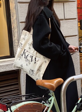 英国皇家植物园 邱园周边帆布包袋 Kew Gardens 植物花卉休闲