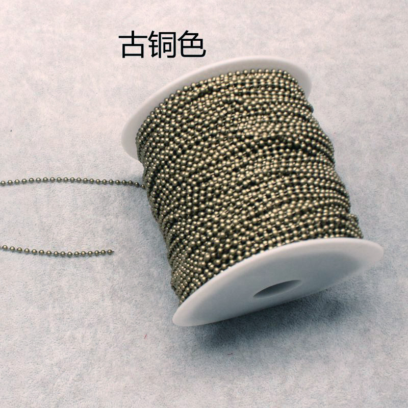 DIY 수제 보석 귀걸이 액세서리 골동품 XIUHE 헤어 액세서리 고대 의상 술 체인 색상 보존 철 파인 체인