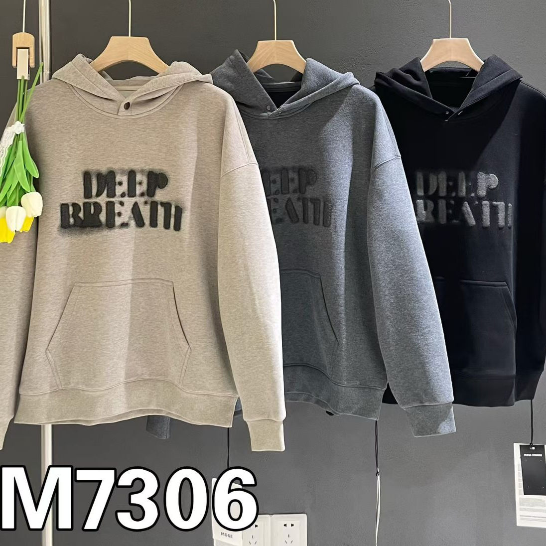 2025款秋冬连帽加绒卫衣