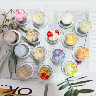 ins水晶球简约情侣适用手机壳带磁吸支架气囊通用非粘贴可拆卸架