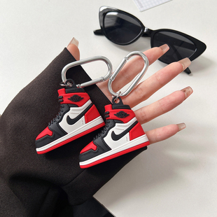 AJ球鞋适用苹果AirTag追踪器保护套硅胶防丢器airtag2儿童定位器