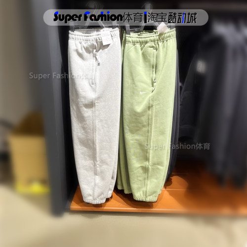 长裤Nike/耐克针织加绒束脚男