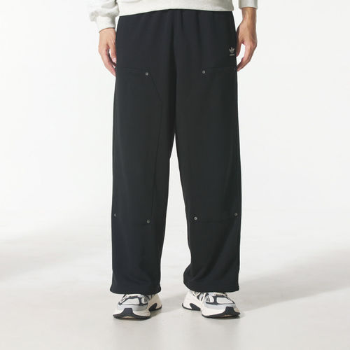 adidas阿迪达斯三叶草男新款时尚运动休闲宽松透气直筒长裤KC2621