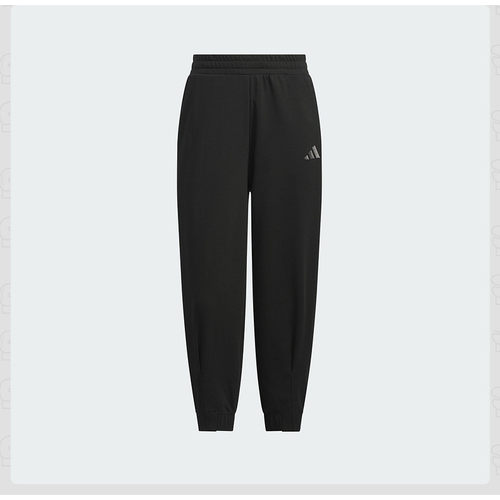 Adidas阿迪达斯2025夏女长裤束脚运动休闲九分裤宽松舒适JL6290