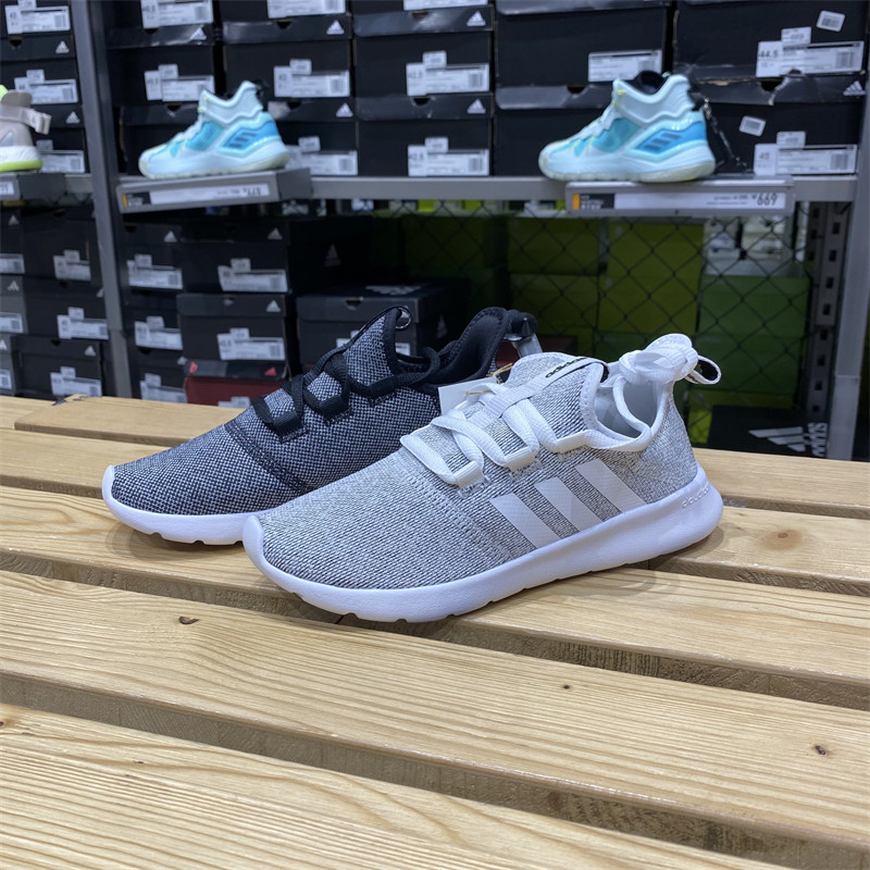 Adidas/阿迪达斯女子经典跑步鞋轻便透气耐磨休闲运动鞋 H04756