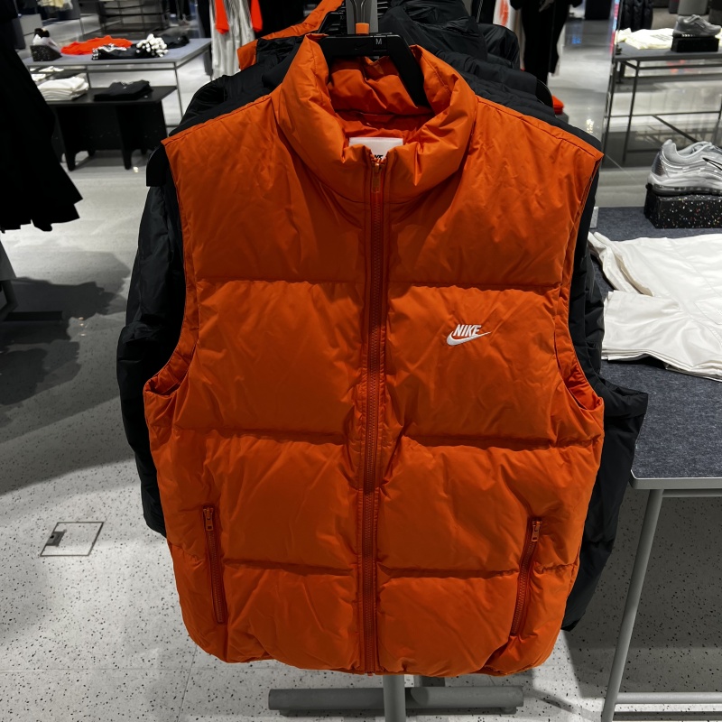 耐克25冬季新款保暖背心羽绒马甲