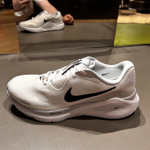 Nike耐克男跑步鞋Structure 26透气缓震公路专业运动鞋HJ1102-100