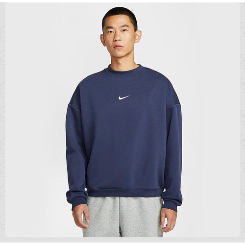 NIKE耐克男卫衣2026春新款字母印花休闲圆领套头衫IR0107-410
