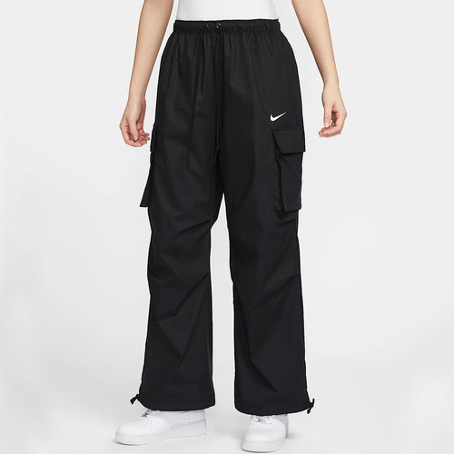 Nike耐克女裤子夏季新款大口袋工装裤刺绣宽松运动长裤IF0392-010