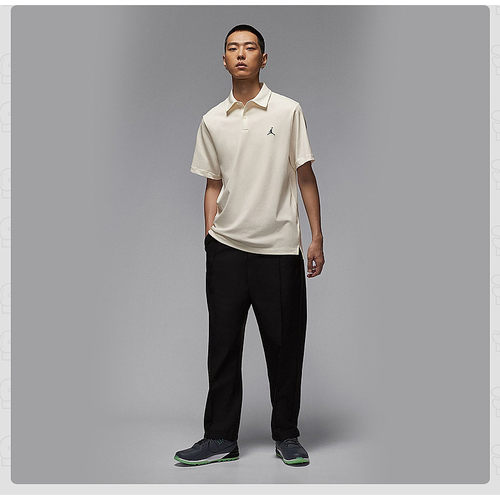 NIKE耐克Jordan男POLO衫夏宽松透气运动T恤HQ8689-133