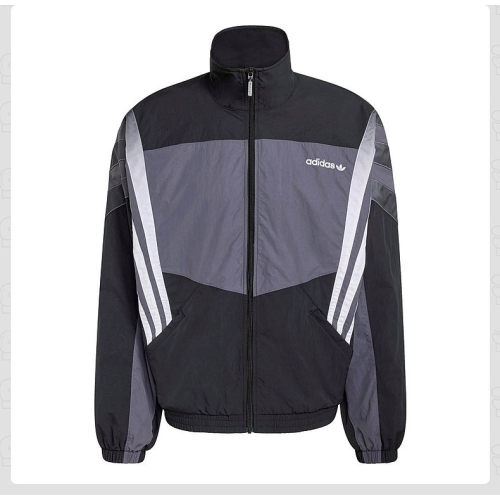 adidas阿迪达斯三叶草美式足球风夹克2026春男梭织外套 KS8326