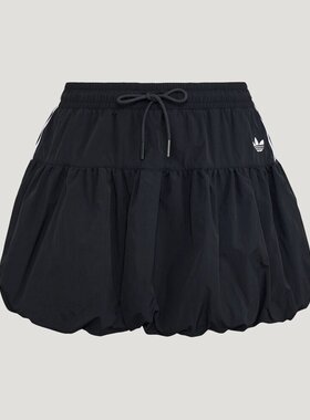 Adidas阿迪达斯三叶草2026夏女休闲运动短裙泡泡裙半身裙KU4773
